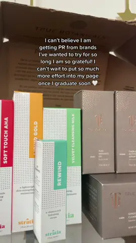 SO INSANELY GRATEFUL!!!! @Stratia @True Botanicals @Indeed Labs @sttropeztan #prhaul