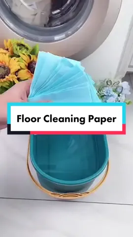 Floor Cleaning Paper. Small piece of paper can make big difference to your family. #gadget #tjhomesmart #cleaning