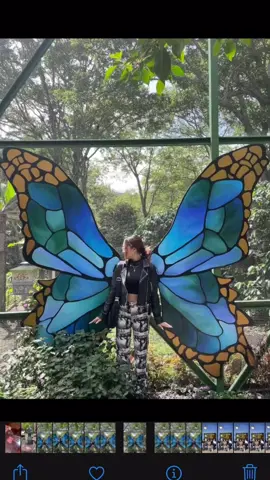 Niña feliz jiji #mariposa#boquetechiriqui#trip#tour#fyp#panama