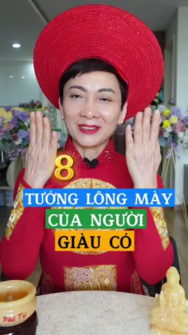 8 tướng lông mày của người giàu có #LearnOnTikTok #hoccungtiktok #tiktokmentor #quyentocngan3 #tamlinh #phongthuy