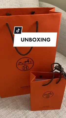 Reply to @luxlikesara very happy with this purchase🧡 #hermes #hermesunboxing #unboxing