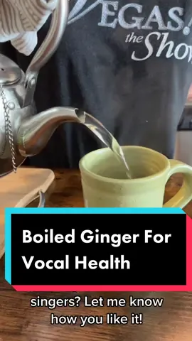 Ginger has many health benefits— my favorite is how it works wonders on my voice when I’m vocally tired or scratchy! Have you tried it, singers? Healthy body, healthy voice! #fyp #vocalhealth #singer #vocalist