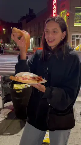 Always keep a little pizza on your forehead for later