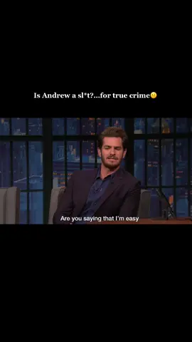It was so fun how he said it so casually🙃🤨😂 #andrewgarfield#andrewgarfieldedit#talkshow#therockeyebrowmeme#4you#fyp