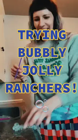 Reply to @kathirinea  @Sarahhowitz it melts in your mouth like cotton candy! 🫧 #jollyrancher #bubblyjollyrancher #candy