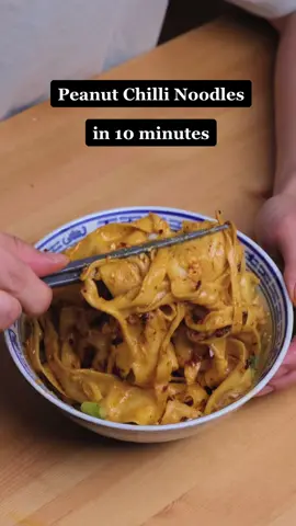 Peanut Chilli Noodles #EasyRecipes #noodles #homecooking #quickrecipes #peanutnoodles
