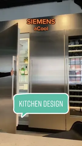 A Kitchen Designers favourite fridge & freezer #siemens #fridgeorganization @_alishaakhtar