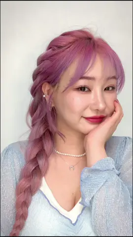 @diana00493 님에게 회신  💙엘사머리💜 #beauty #hair #luabeauty #뷰티 #헤어 #헤어꿀팁 #루아뷰티