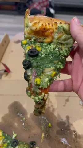 @Domino’s Pizza #dominos #pizza #gross #funny #lol #sick #pesto #green #fyp #foryou #foryoupage #onlyinmycalvins #blowitup #viral #yuck #london