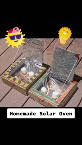☀️ Homemade Solar Oven ☀️#freesolarenergyenergy  #lifediy #freesolar  #solarpower #sunisfree #solarlife  #globalsolarfilm #solarenergy  #LiveForTheChallenge