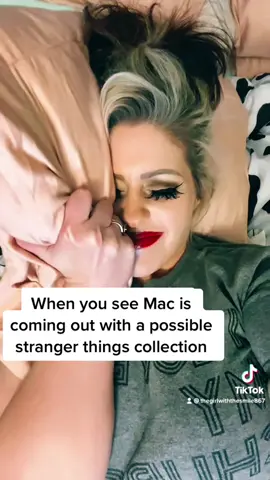 @maccosmetics #strangerthings #cantwait #makeup #eleven #10MillionAdoptions #redlips #excited #maccosmetics #fyp #kentucky