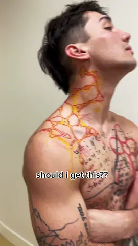 what do you guys think ? should i let @Punkybroosterr do this to me lol #tattoo #tattooartist #tattooideas #tattoos #tattootiktok #art