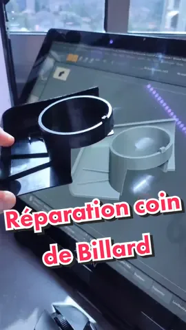 J'espère que ça va le faire 😁 #impression3d #3d #test #billard #modelisation3d