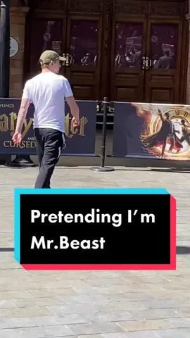 Pretending I’m Mr.Beast #funnyvideos #memes #funnyvideo #prank