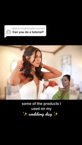 Reply to @carolynfinley5  #weddingmakeup #wedding #weddingtiktok #makeuptutorial #bridalmakeup #bride #drugstoremakeup