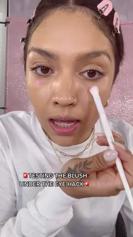 I had to . #blushhack #makeuptiktoktutorial