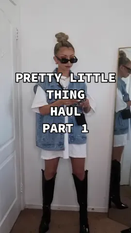 @prettylittlething haul 🖤