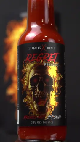*ITS HERE ☄️ Introducing our hottest sauce EVER: Regret ReserveThis sauce is screaming super hot! It packs FIRE from 3 of the hottest peppers in the world! It’s sure to satisfy all heat seekers chasing your next endorphin rush!