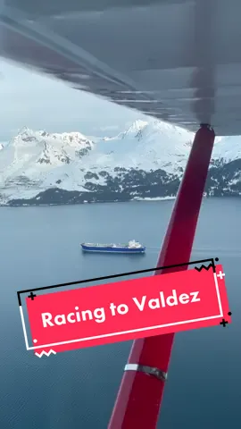 @akairadventures racing to valdez #race #pilot #aviation #ship #alaska #valdez #avgeek #pacer #airplanes #pilots #racing