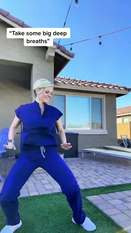 Breathe in, breathe out #dancingnurse #nursetok #vibes dc @nathanramsayy