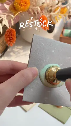 Restock with me. Try to make eco- friendly packaging by using paper and sealing wax.✨🧸📦#sealingwax #sealingstamp #EcoFriendly #restockasmr #restocking #SmallBusiness #restockwithme #smallbusinesstiktok
