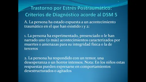 Trastorno por Estrés Postraumático (TEPT) #estrespostraumático #trauma #fyp #aprendiendoentiktok