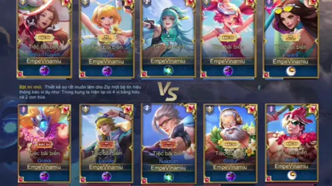 Team tiệc bãi biển nào mạnh nhất ạ 😝👑 #lienquan #lienquanmobile #fyp #lienquanmobile_garena #lienquanvietnam #lienquantiktok #xuhuong #trending