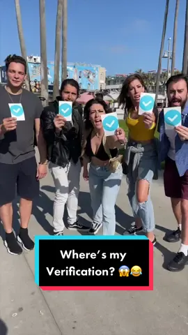 Have you seen my verification? 🤔😂 #verified #skit #public #relatable #tiktokers #waitforit