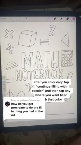 Reply to @.marisaann how to recolor quickly in procreate #procreate #procreatehack #handlettering