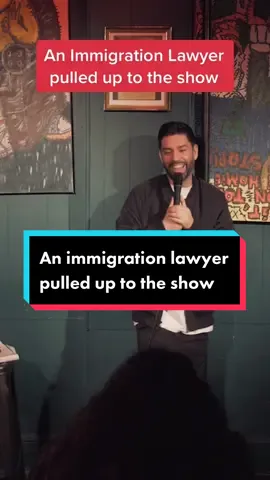 trying my best not to get deported #standupcomedy #standup #dmvtiktok #crowdwork #latinostiktok #latinocomedy #immigration #immigrantparents #elsalvador #bolivia #martinamini #dctiktok #fyp #viral #funny #comedian