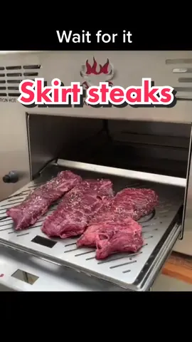 Perfect SKIRT STEAKS 🥩🍠🥦 🔥1500F searing w/vegs EAT or PASS⁉️ .#Salt #Pepper #Steak #SteakDinner #SteakLover #SteakTime #SteakPorn #BBQ #meat_with