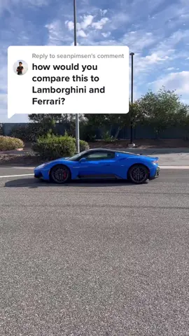 Reply to @seanpimsen  It’s a very different experience but would you pick it over the competitors? 🤔 #supercar #lamborghini #ferrari #maserati #mc20 #carsoftiktok #foryoupage #foryou