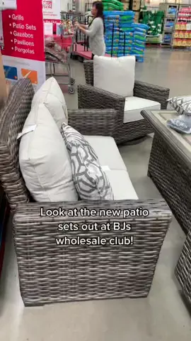 Which patio set is your fav? Free shipping online too! #bjswholesaleclubs #bjsclubdeals #bjsclubhack #bjsshopping #bjswholesaledeals #patiosets
