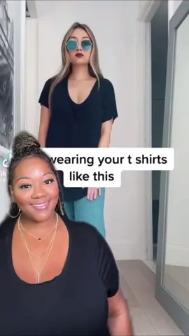 Another style hack tried on this curvy body! I love versatility and this is it. Very little work and a whole new look. What do we think girls?! Style hack from @Stylexfox!!