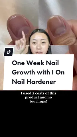 NOT AN AD! I paid for this and I’m glad I spent the $5 😂🤩 #nails #nailroutine #nailgrowth #ionnailhardener #strongernails #grownails #longernails