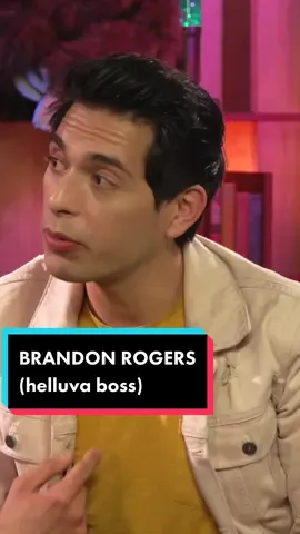 @brandonrogers discusses his role in #helluvaboss (watch the full vid 