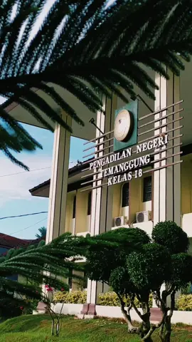 Morning view from Pengadilan Negeri Temanggung #pengadilannegeri #mahkamahagung #humasmahkamahagung #foryoupage #fyp