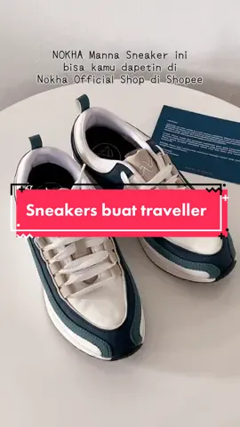 Yang suka travelling kudu banget sih punya sneakers begini. Nyaman banget! @nokhaofficial shop ada di @shopee_id yaa! #travelinnokha #sneakers #haul #outfitideas #racunshopee #shopeehaul #reviewproduk #nyopi
