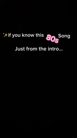 ✨ #ithinkivejustmadeahashtag #fyp #foryou #foryoupage #intro #namethesong #80smusic #the80s #1987 #fleetwoodmac