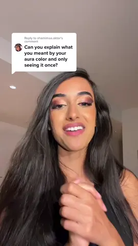 Reply to @shamimaa.aktar  what’s your aura color?? My aura color is a lavender purple & I’ve seen it once before 🥰💜