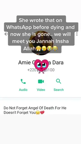Pray for her please.