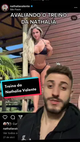 Avaliando o treino da @Nathalia #foryou #treino #treinofeminino #gluteo #foryoupage #academia #fyp