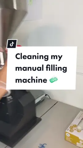 Yes, a very annoying task that takes forever but it’s worth it. #manualfillingmachine #formulating #formulatingskincare #skincareformulator #skincare #drenchedskin #production #bts #labequipment