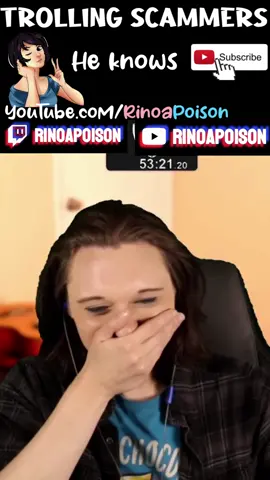 #scam #rinoapoison #scambaiting #foryoupage #fyp #youtuber #improv #foryou #twitchstreamer #scam