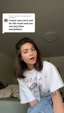 Reply to @babeonabudgetblog  let’s talk about vintage Levi’s :)