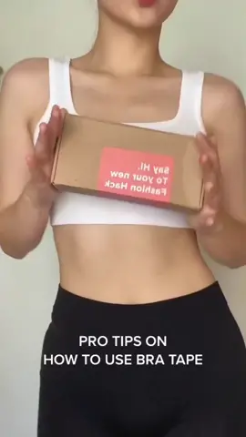 How to Tape like a PRO 101 🔥💗 #tutorial #bratape #wearology #wearogirls