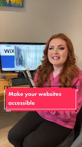 AD The moment when you want to smash your computer screen… make your website accessible today! #WixPartnership #A11y #Accessibility #GAAD