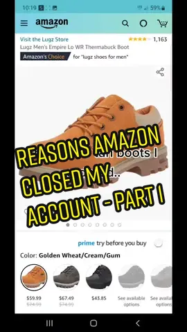 Stay tuned for the rest... #accountclosed #amazon #cancelled #fuckedup #dobetter #fyp