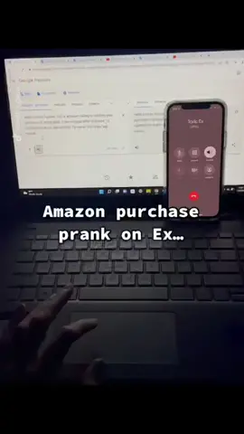 He was so confused😂 #fypシ #foryou #tiktok #viral #prank #amazon #ex #boyfriend