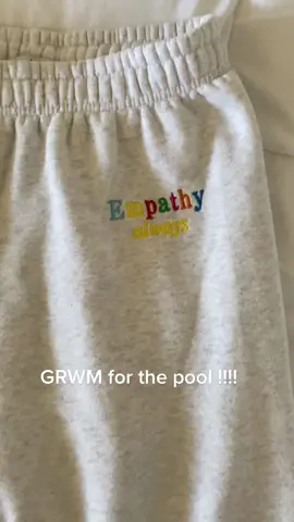 Having a boujee pool day in my @themayfairgroup Empathy sweatpants😝  Use code “Jenna22” for $$ off :)